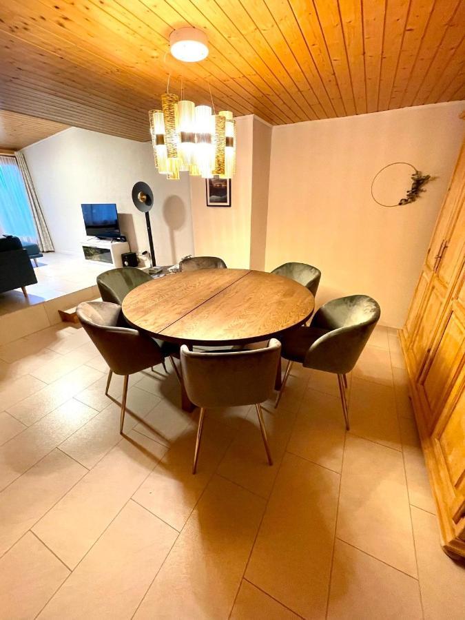 Schöne Ferienwohnung mit Seeblick Thun Exterior foto